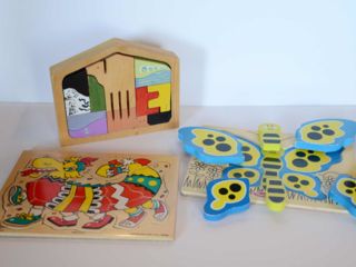 wooden puzzles for young children